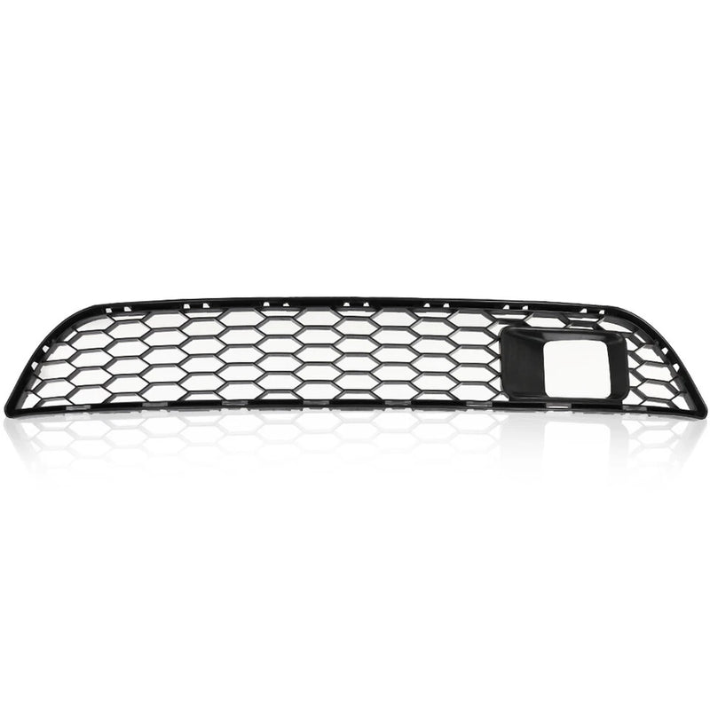 DURAFORCE Fog Light Lamp Bumper Lower Grille for Nissan Sentra 2016-2019 w/Sensor Hole