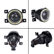DURAFORCE Pair LED DRL Daytime Turn Signal Fog Light Lamp Covers Fit 2019-2021 Honda Civic