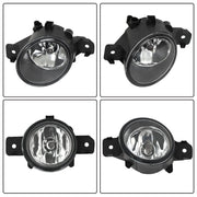 DURAFORCE New Pair Of Fog Lights Lamps Front Bumper RH LH For Nissan Sentra 2004-2019