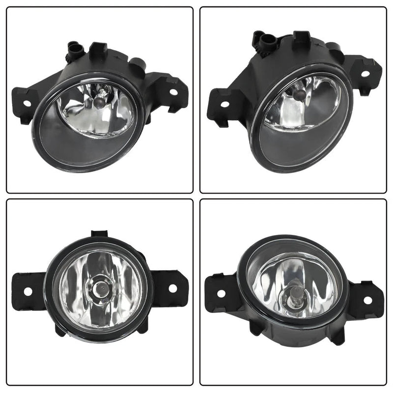 DURAFORCE New Pair Of Fog Lights Lamps Front Bumper RH LH For Nissan Sentra 2004-2019