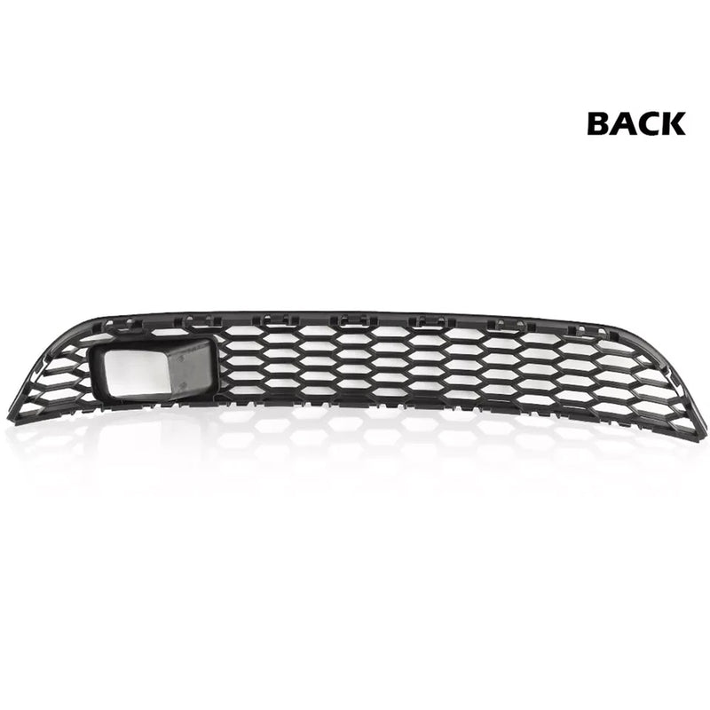 For Nissan Sentra 2016-2018 19 Front Bumper Lower Grille Black Plastic With Hole