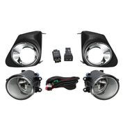 DURAFORCE For 2011 2012 2013 Toyota Corolla Bumper Chrome Driving Fog Lights Lamps Pair