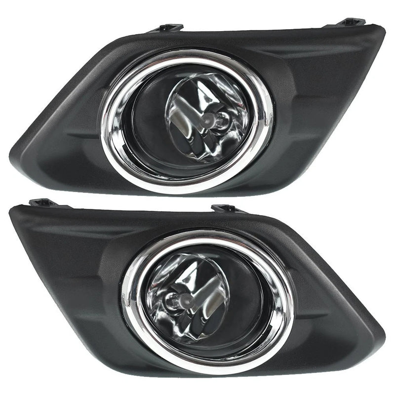 DURAFORCE Bumper Lower Grille LH+RH Fog Light SET for 2014-2016 for Nissan Rogue