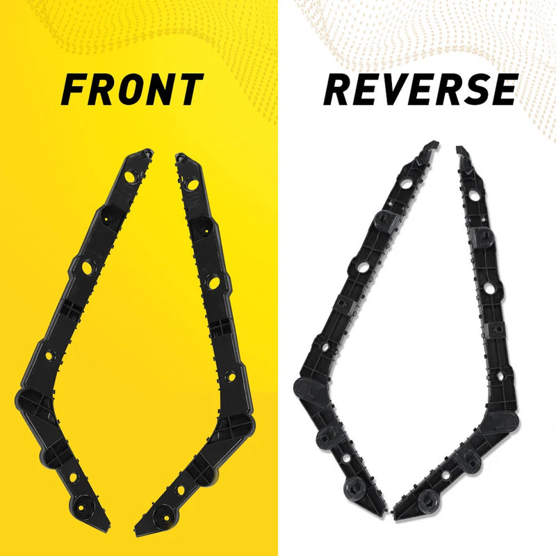 DURAFORCE For 2013-2019 Nissan Sentra Sedan Rear Bumper Cover Bracket Set Left & Right