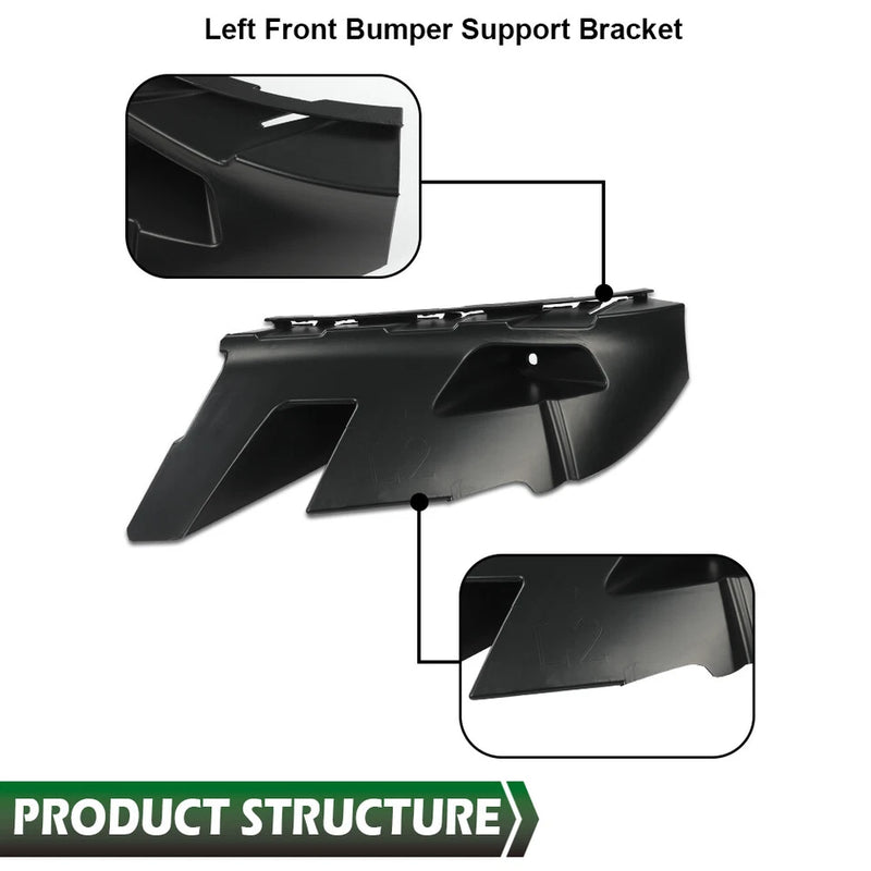 DURAFORCE Front Bumper Bracket Support Retainer for 2013-2019 Ram 1500 Classic Pair LH RH