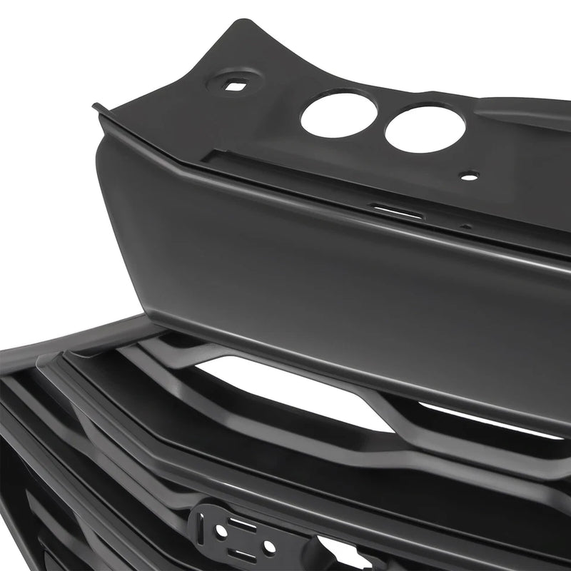 DURAFORCE Front Bumper Grille for 2019 2020 2021 for Volkswagen VW Jetta MK7 Glossy Black