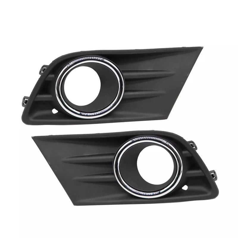 DURAFORCE Right+Left Fog Light W/Cover & Chrome Trim For Honda Pilot 2012 2013 2014 2015