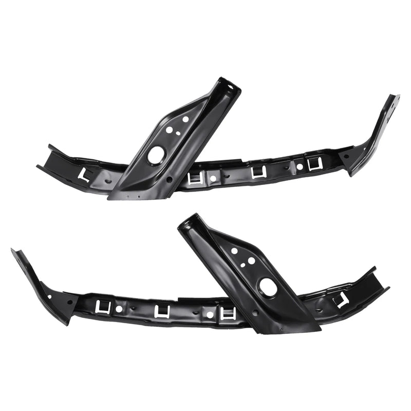 DURAFORCE Headlight Bumper Bracket Front 4PCS Support Retainer for Civic 2012-2015 Sedan