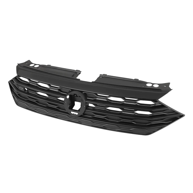 DURAFORCE Front Bumper Grille for 2019 2020 2021 for Volkswagen VW Jetta MK7 Glossy Black