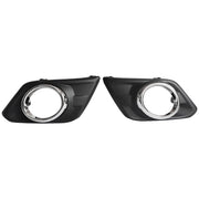 DURAFORCE Bumper Lower Grille LH+RH Fog Light SET for 2014-2016 for Nissan Rogue
