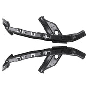 DURAFORCE Headlight Bumper Bracket Front 4PCS Support Retainer for Civic 2012-2015 Sedan