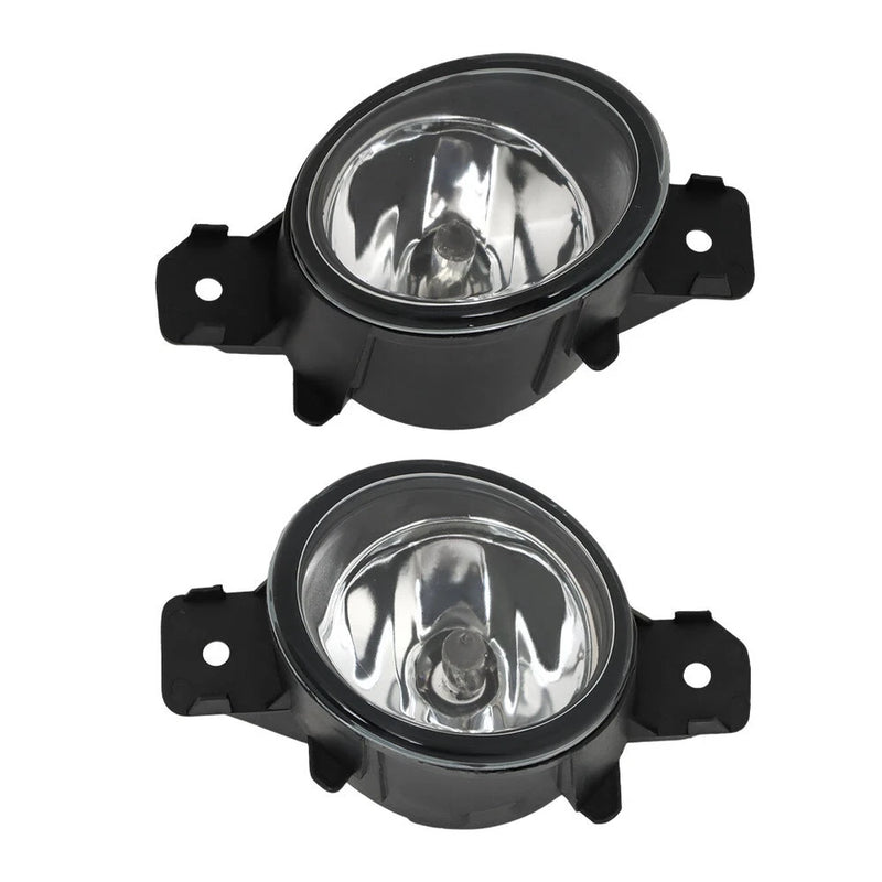 DURAFORCE New Pair Of Fog Lights Lamps Front Bumper RH LH For Nissan Sentra 2004-2019