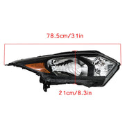 DURAFORCE Front Headlight Headlamp Passenger Right Side for Honda HRV 2016-2018