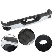 DURAFORCE For 2019 2020-2024 Chevy Silverado GMC Sierra 1500 Rear Bumper Assembly Chrome