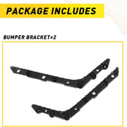 DURAFORCE Rear Bumper Cover Bracket Set Left & Right for 2013-2019 for Nissan Sentra Sedan