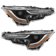 DURAFORCE LED Headlight Pair with Turn Signal Light for 2020-2022 Toyota Corolla L LE