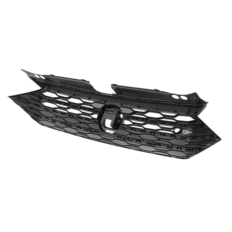 DURAFORCE Front Bumper Grille for 2019 2020 2021 for Volkswagen VW Jetta MK7 Glossy Black
