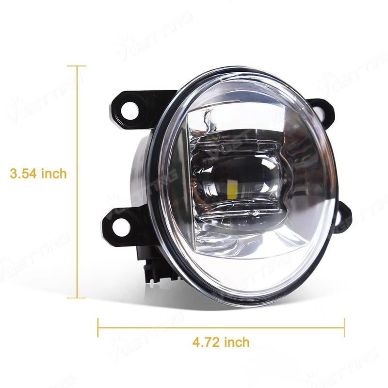 DURAFORCE LED Fog Driving Lights Set For 2021-2025 2023 TY Sienna Harness Switch Kits Pair