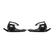 DURAFORCE For 2018-2024 Infiniti Q50 Sport Front Upper Lower Grille Fog Light Bezels Cover