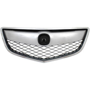 DURAFORCE Front Bumper Chrome Grille Mesh Grill for 2013-2015 for Acura RDX Replacement