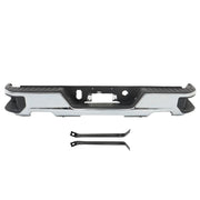 DURAFORCE For 2019 2020-2024 Chevy Silverado GMC Sierra 1500 Rear Bumper Assembly Chrome