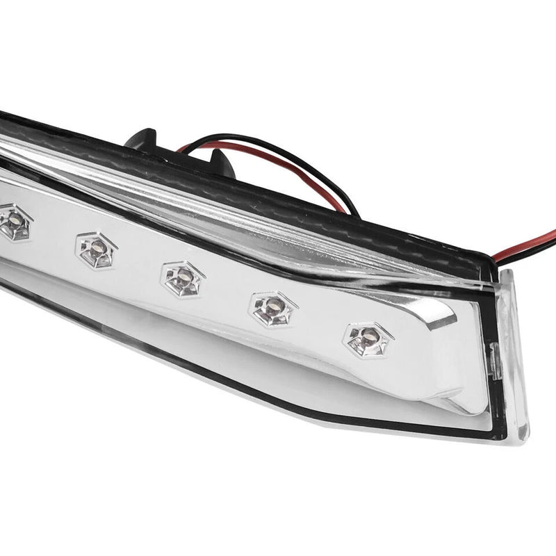 DURAFORCE Pair Clear Len Bumper Side Marker Lights Side Lamp For 03-07 INFINITI G35 Couple