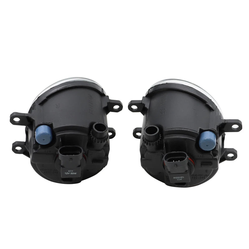DURAFORCE For 2011 2012 2013 Toyota Corolla Bumper Chrome Driving Fog Lights Lamps Pair